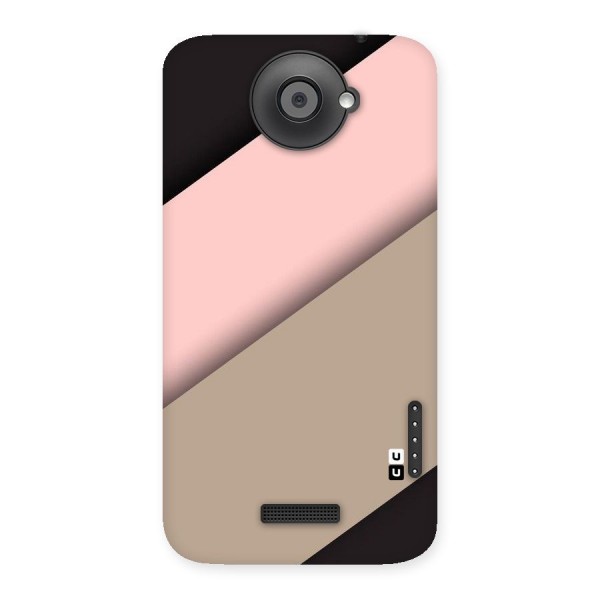 Pink Diagonal Back Case for HTC One X