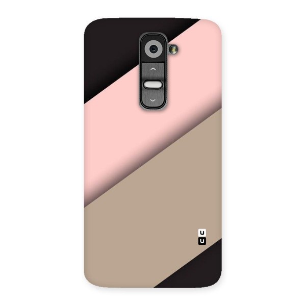 Pink Diagonal Back Case for LG G2