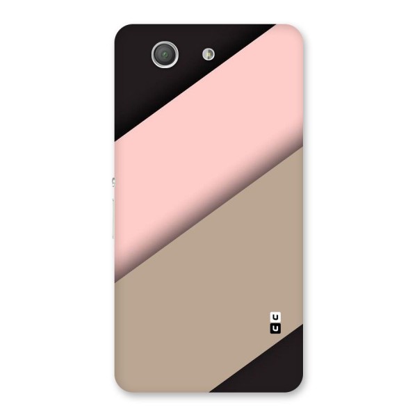 Pink Diagonal Back Case for Xperia Z3 Compact