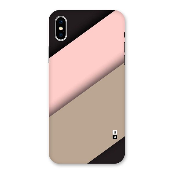 Pink Diagonal Back Case for iPhone X