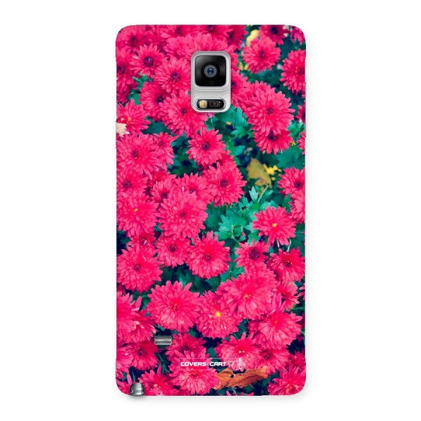 Pink Flowers Back Case for Galaxy Note 4