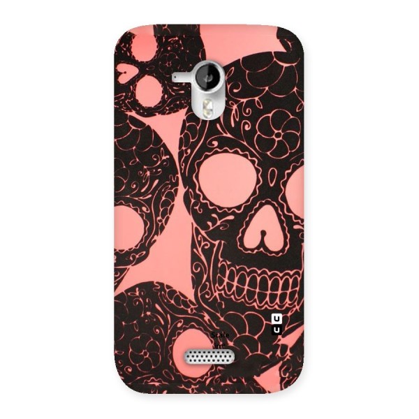 Pink Head Back Case for Micromax Canvas HD A116