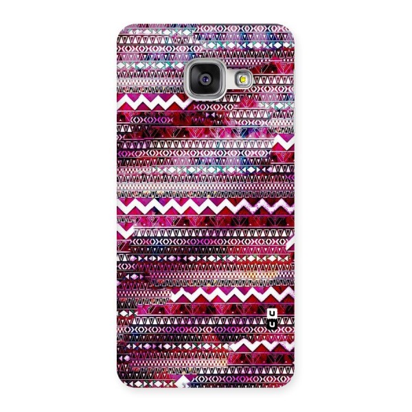 Pink Indie Pattern Back Case for Galaxy A3 2016