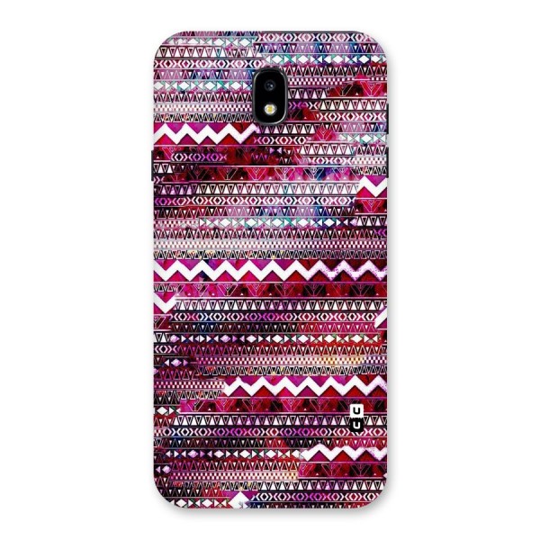 Pink Indie Pattern Back Case for Galaxy J7 Pro