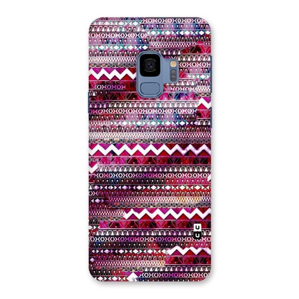 Pink Indie Pattern Back Case for Galaxy S9