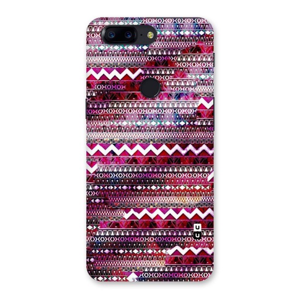 Pink Indie Pattern Back Case for OnePlus 5T