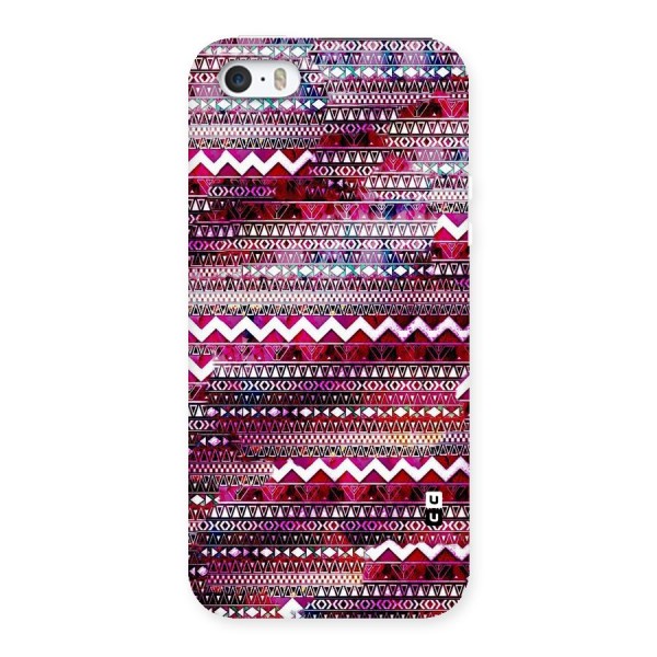 Pink Indie Pattern Back Case for iPhone SE