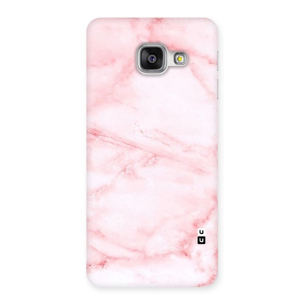 Pink Marble Print Back Case for Galaxy A3 2016