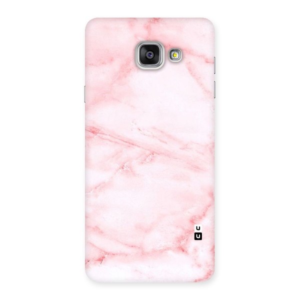 Pink Marble Print Back Case for Galaxy A7 2016