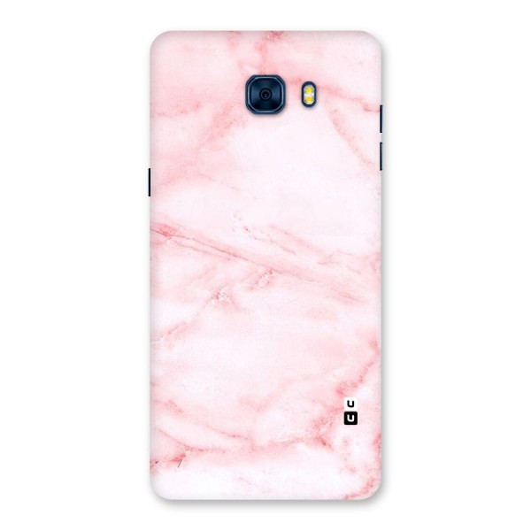 Pink Marble Print Back Case for Galaxy C7 Pro