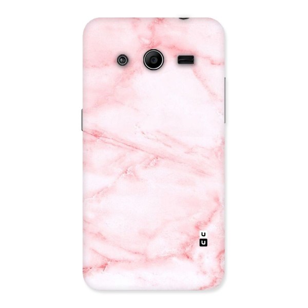 Pink Marble Print Back Case for Galaxy Core 2