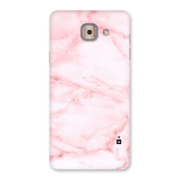 Pink Marble Print Back Case for Galaxy J7 Max