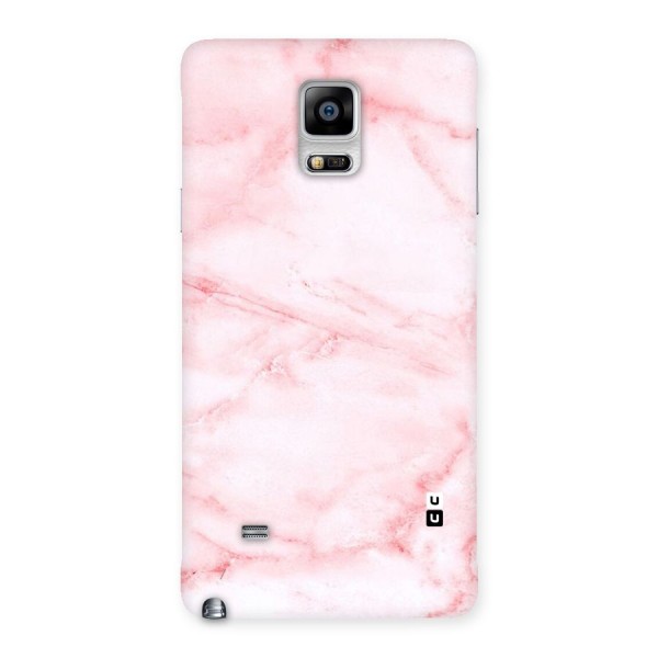 Pink Marble Print Back Case for Galaxy Note 4