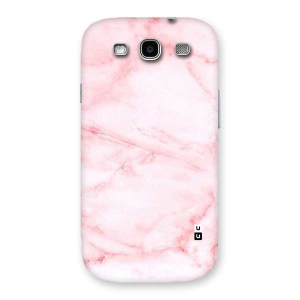 Pink Marble Print Back Case for Galaxy S3