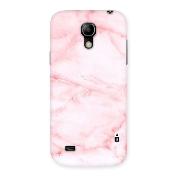 Pink Marble Print Back Case for Galaxy S4 Mini