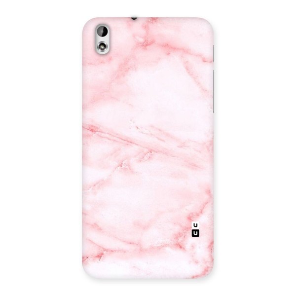 Pink Marble Print Back Case for HTC Desire 816
