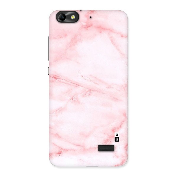 Pink Marble Print Back Case for Honor 4C
