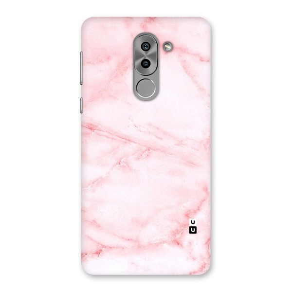 Pink Marble Print Back Case for Honor 6X