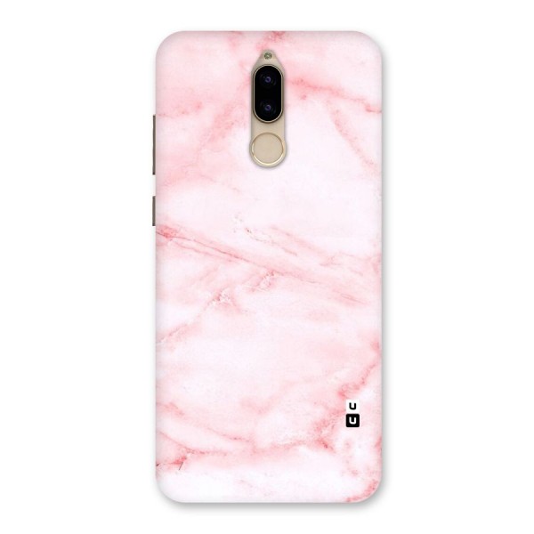 Pink Marble Print Back Case for Honor 9i