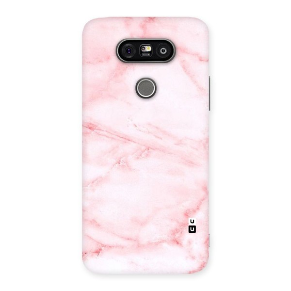 Pink Marble Print Back Case for LG G5