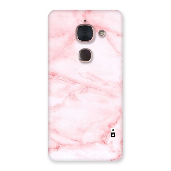 Pink Marble Print Back Case for Le Max 2