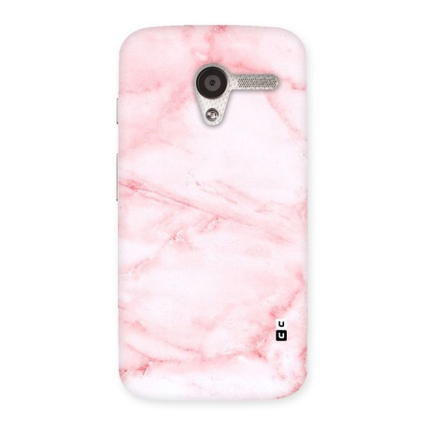 Pink Marble Print Back Case for Moto X