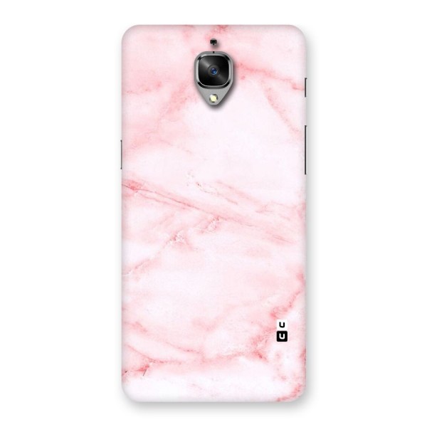 Pink Marble Print Back Case for OnePlus 3