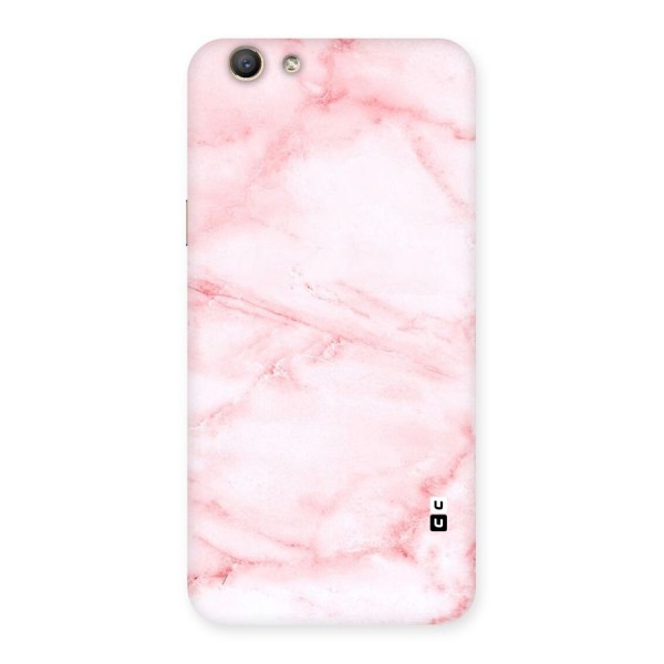 Pink Marble Print Back Case for Oppo F1s