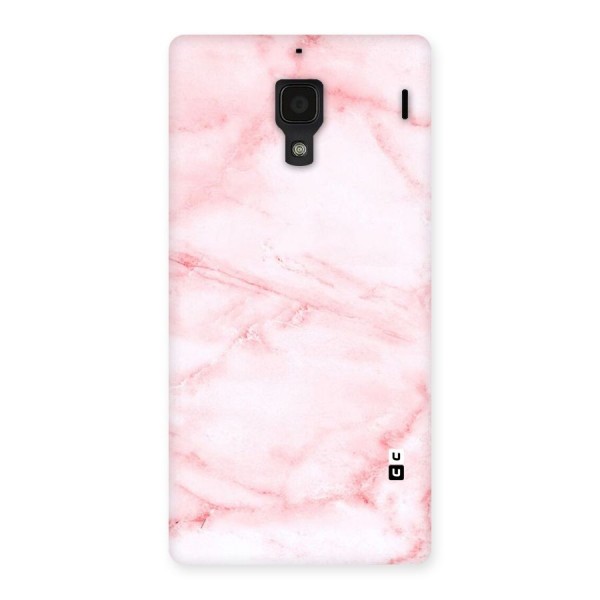 Pink Marble Print Back Case for Redmi 1S