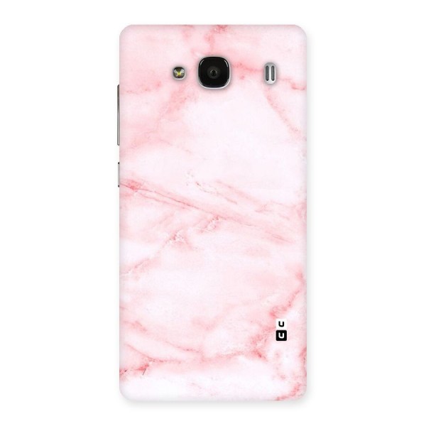 Pink Marble Print Back Case for Redmi 2