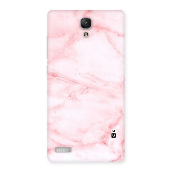 Pink Marble Print Back Case for Redmi Note