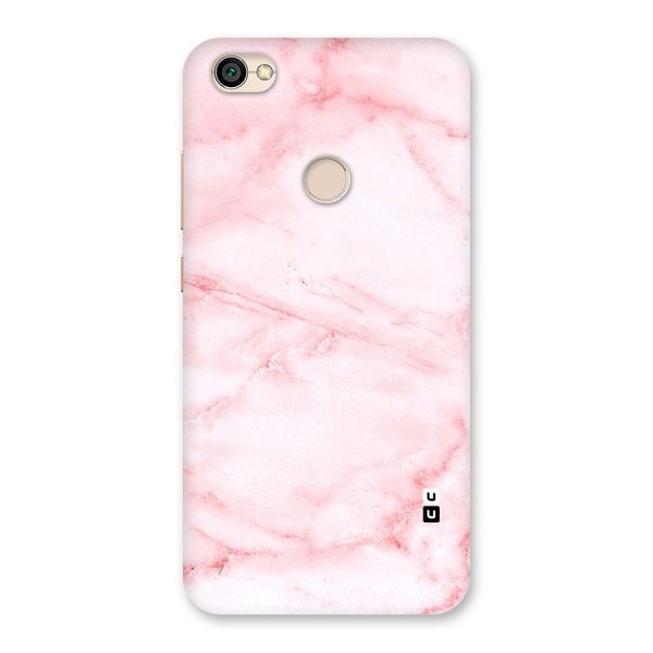 Pink Marble Print Back Case for Redmi Y1 2017