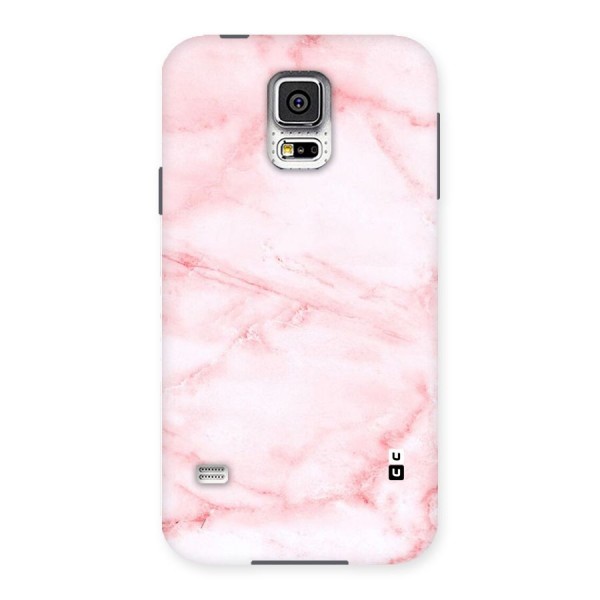 Pink Marble Print Back Case for Samsung Galaxy S5