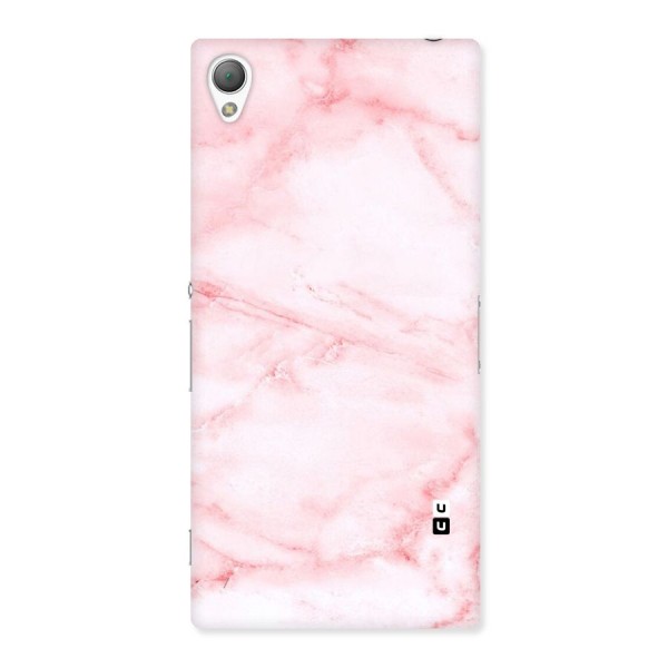 Pink Marble Print Back Case for Sony Xperia Z3