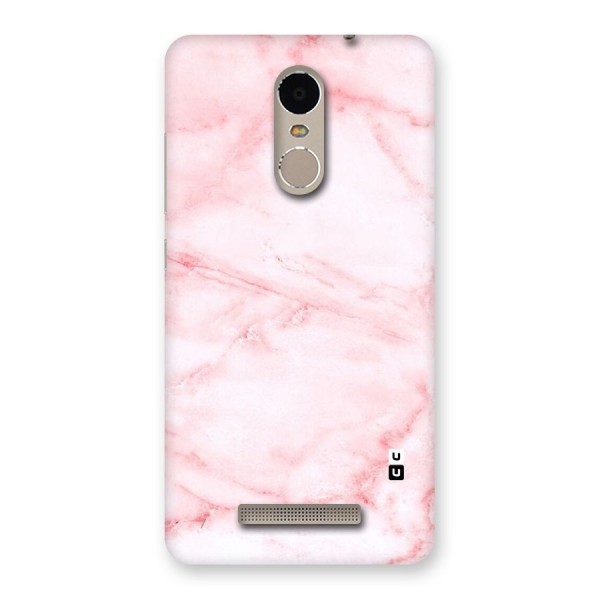 Pink Marble Print Back Case for Xiaomi Redmi Note 3