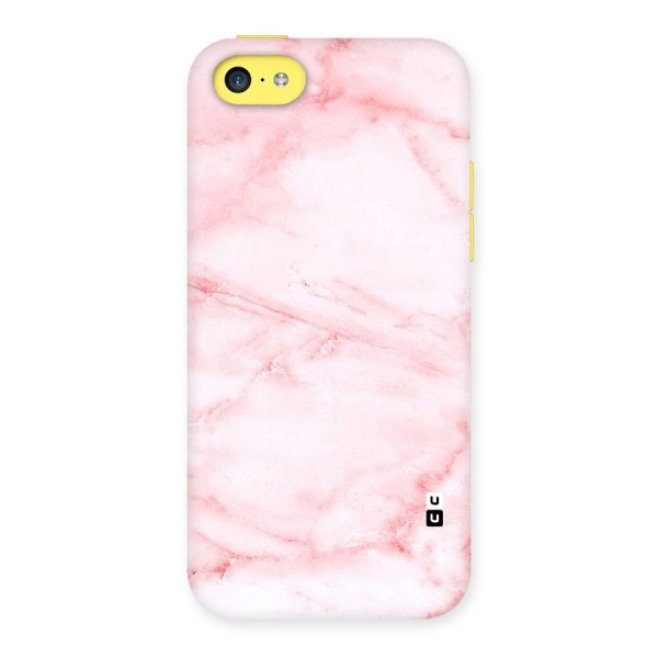Pink Marble Print Back Case for iPhone 5C