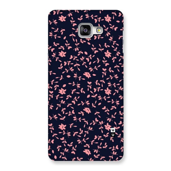 Pink Plant Design Back Case for Galaxy A9