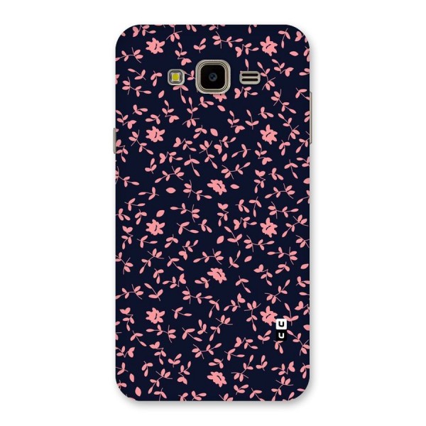 Pink Plant Design Back Case for Galaxy J7 Nxt