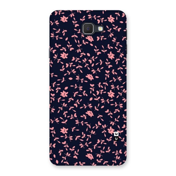 Pink Plant Design Back Case for Galaxy On7 2016