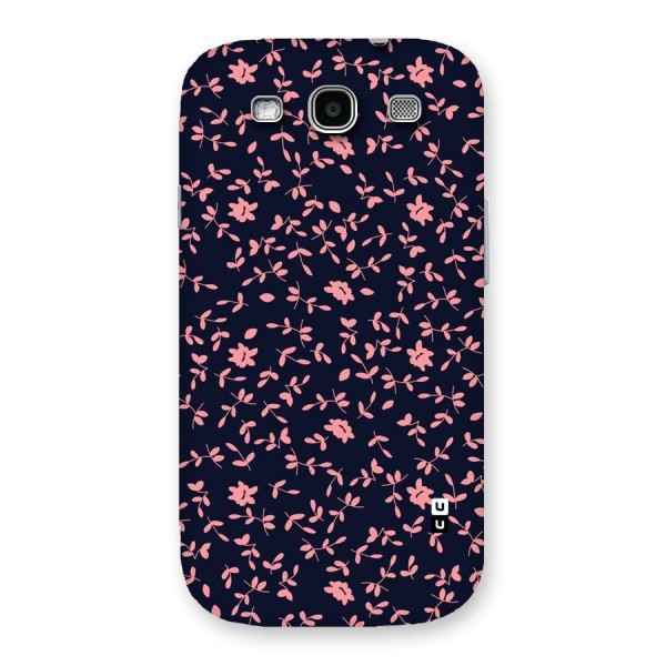 Pink Plant Design Back Case for Galaxy S3