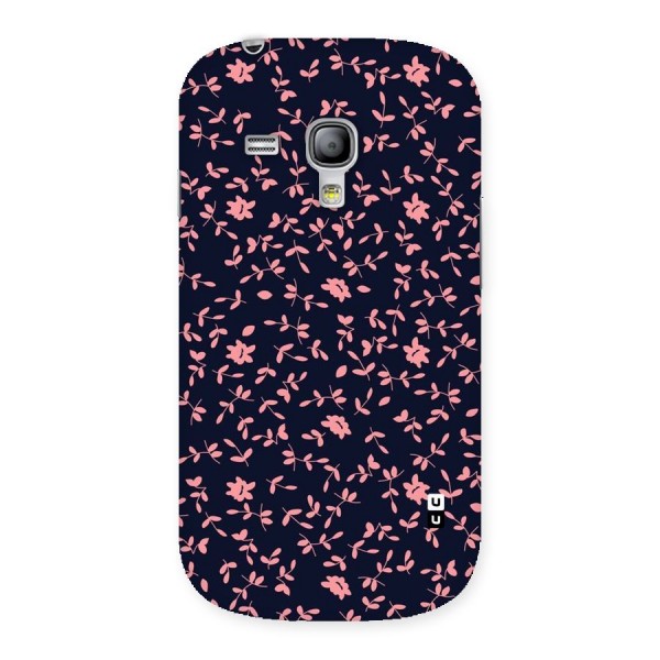 Pink Plant Design Back Case for Galaxy S3 Mini