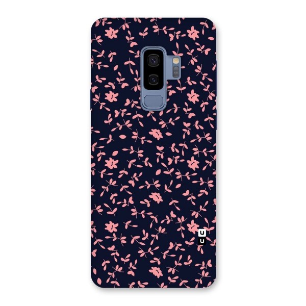 Pink Plant Design Back Case for Galaxy S9 Plus