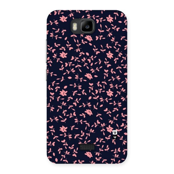 Pink Plant Design Back Case for Honor Bee