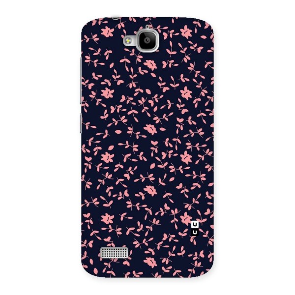 Pink Plant Design Back Case for Honor Holly