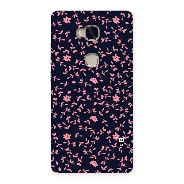 Pink Plant Design Back Case for Huawei Honor 5X