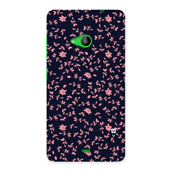 Pink Plant Design Back Case for Lumia 535