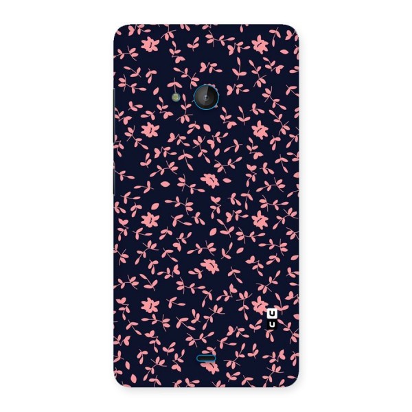 Pink Plant Design Back Case for Lumia 540