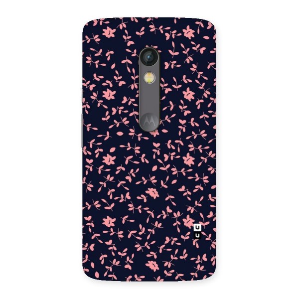 Pink Plant Design Back Case for Moto X Play