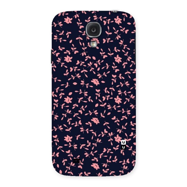 Pink Plant Design Back Case for Samsung Galaxy S4