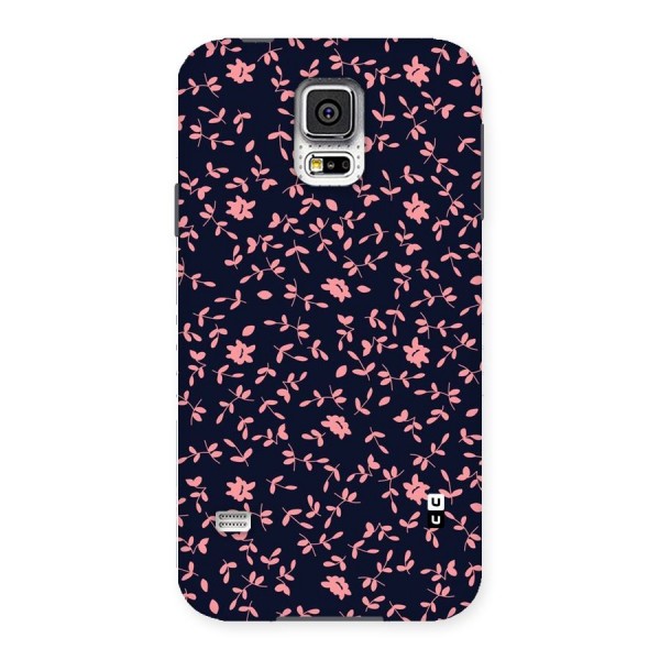 Pink Plant Design Back Case for Samsung Galaxy S5